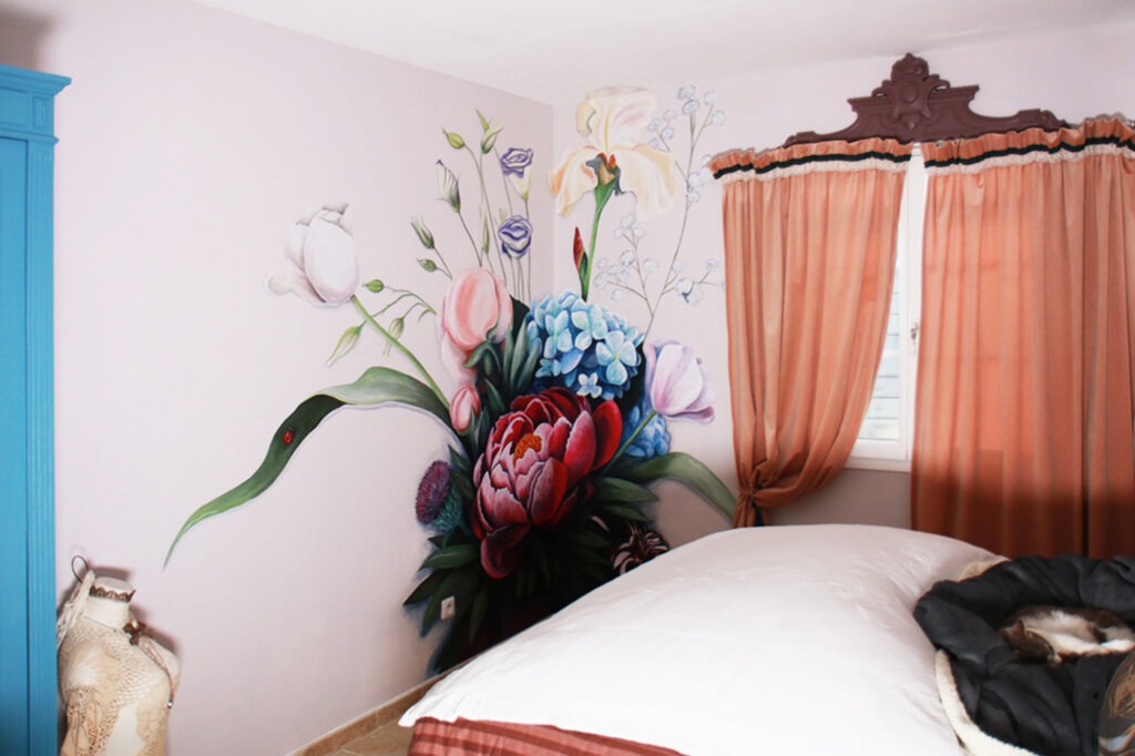 Bouquet, floral, Parini Illustration décoration florale