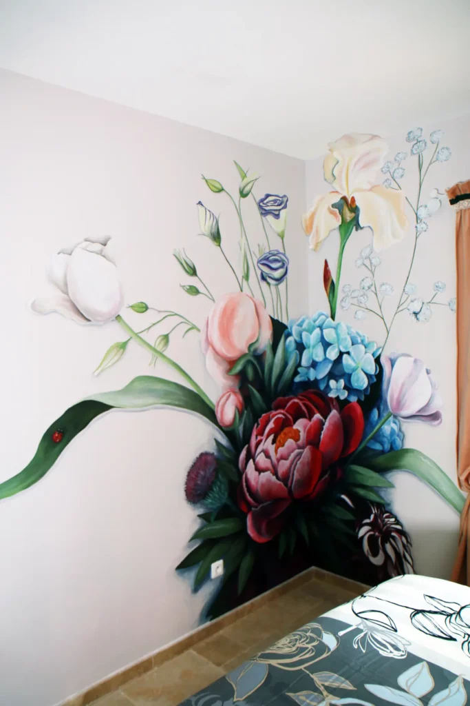 Bouquet, floral, Parini Illustration décoration florale