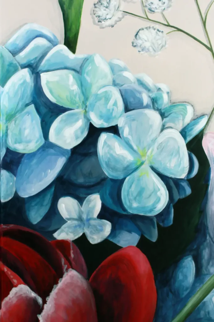 Bouquet, floral, Parini Illustration décoration florale