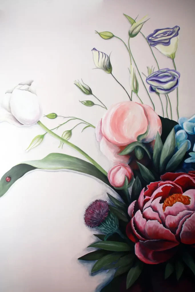 Bouquet, floral, Parini Illustration décoration florale