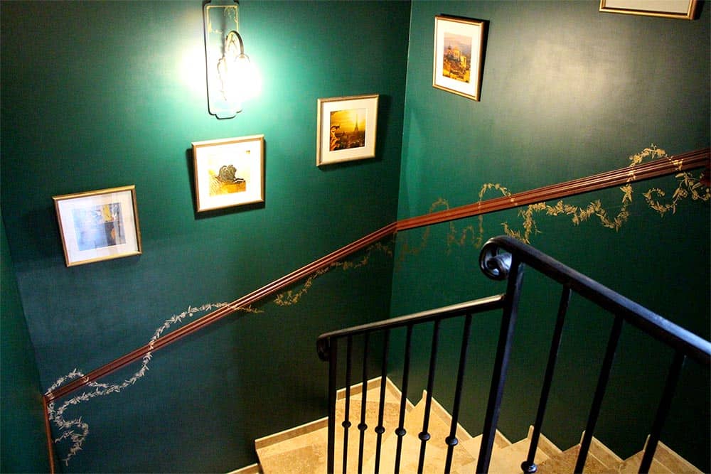 Parini Illustration Escalier détails décoratifs