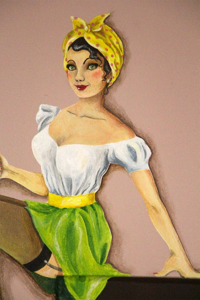 Parini Illustration Pin-Up création d'ambiances